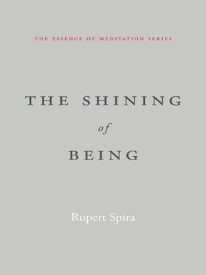 cover image of The Shining of Being
